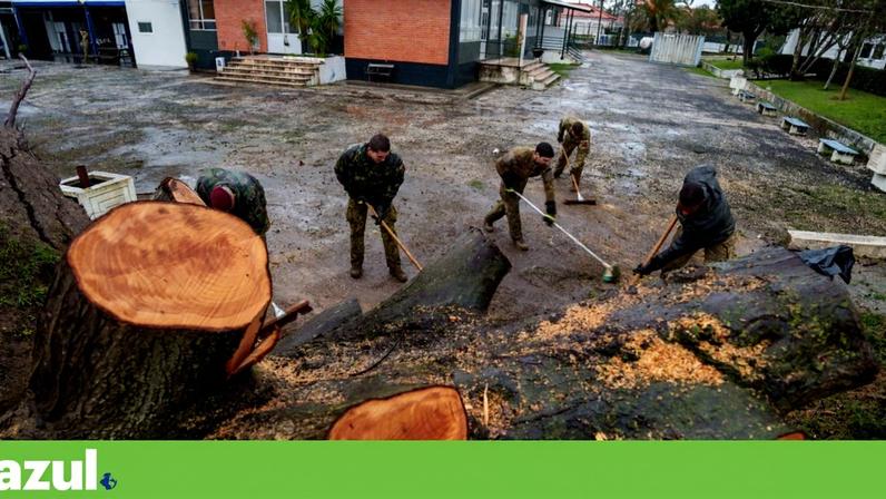 A Marinha Grande, um dos municípios mais afectados pela passagem do recente "comboio de tempestades", é um dos municípios que não têm plano de acção climática