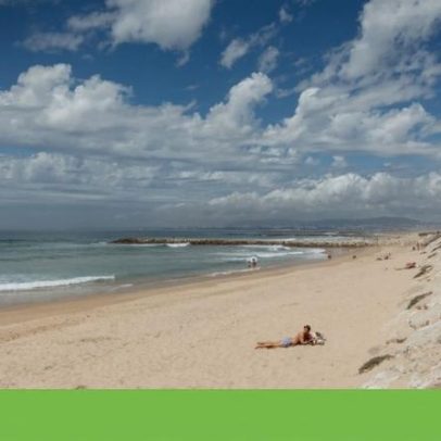 Reposição de areias interdita praias da Costa de Caparica até junho