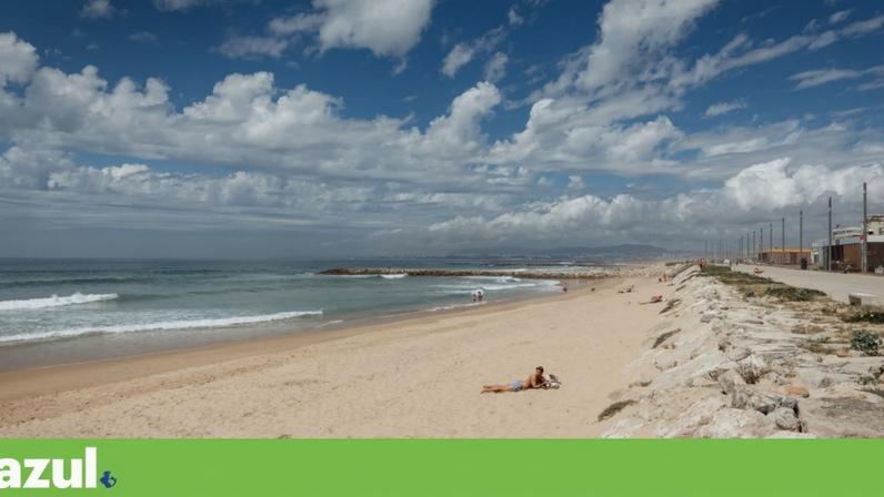 Reposição de areias interdita praias da Costa de Caparica até junho