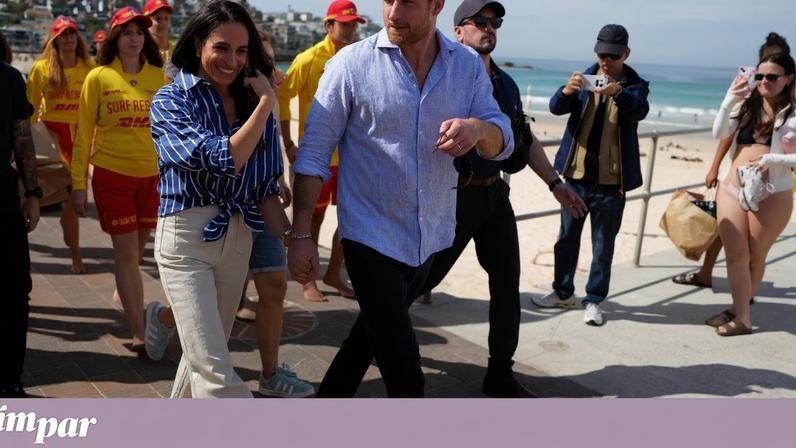Harry e Meghan reúnem-se com sobreviventes de Bondi na despedida australiana