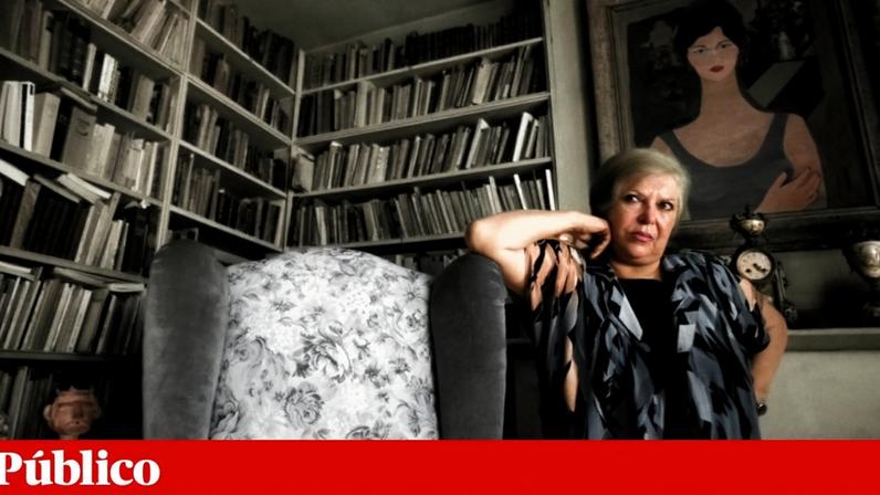 Natália Correia fotografada em 1991