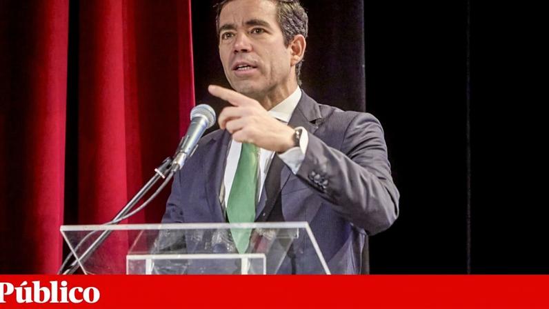 António Leitão Amaro participou no congresso "O jornalismo que temos. O jornalismo que queremos. O jornalismo de que precisamos", no Teatro Clube de Penamacor