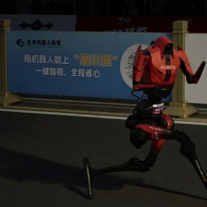 Robô chinês quebra o recorde humano da meia-maratona