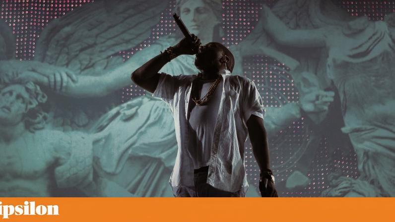 Kanye West em 2011, no festival Sudoeste, na sua última vinda a Portugal