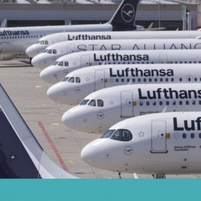 Lufthansa cancela 20 mil voos curtos até outubro para poupar combustível