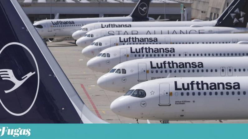 Lufthansa cancela 20 mil voos curtos até outubro para poupar combustível