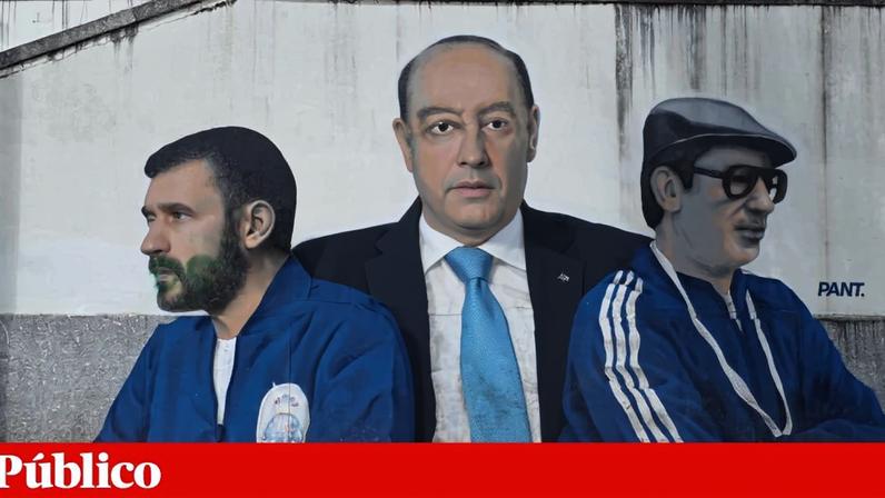 Murais vandalizados junto ao Dragão antes do clássico Porto-Sporting