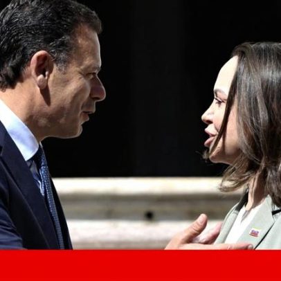 Montenegro envia mensagem de esperança no futuro da Venezuela a Corina Machado