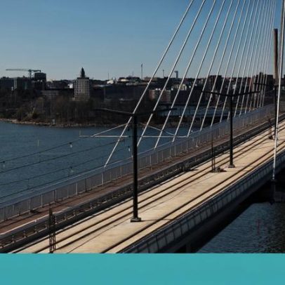 Nova atracção de Helsínquia: ponte pedonal, ciclável e de transportes públicos