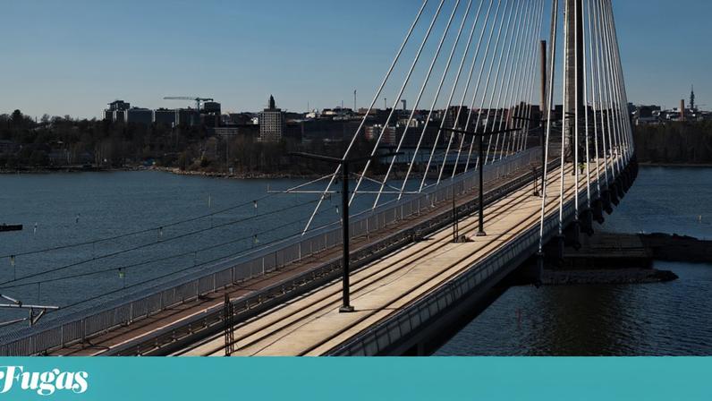 Nova atracção de Helsínquia: ponte pedonal, ciclável e de transportes públicos