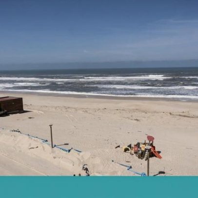 Praia da Vieira abre a época em junho, com areia de volta ao lugar