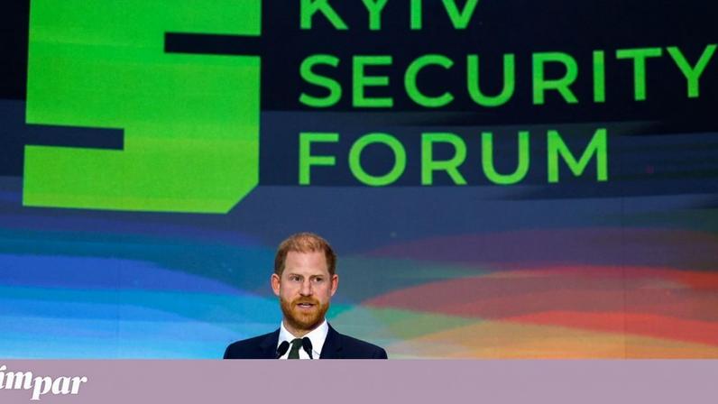 Príncipe Harry regressa à Ucrânia e pede a Putin o fim da guerra