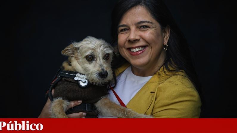 Inês Sousa Real visitou o Canil Municipal de Coimbra
