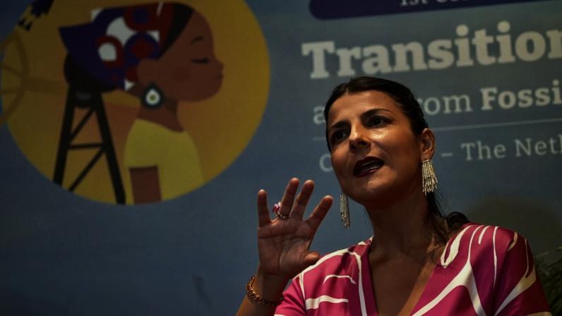 Irene Vélez-Torres, ministra do Ambiente da Colômbia