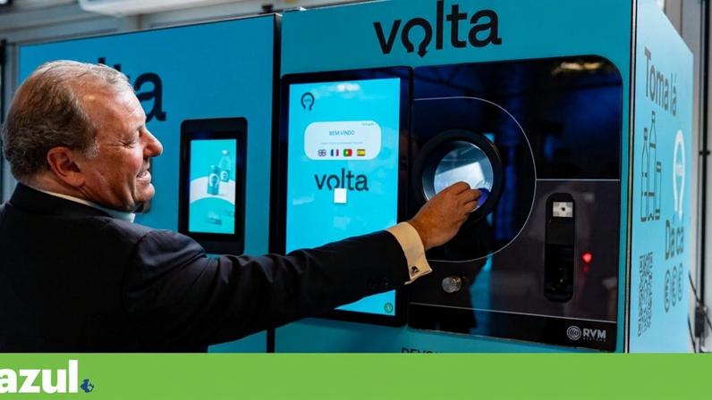 Sistema Volta reduz metas de recolha de embalagens para 40% em 2026