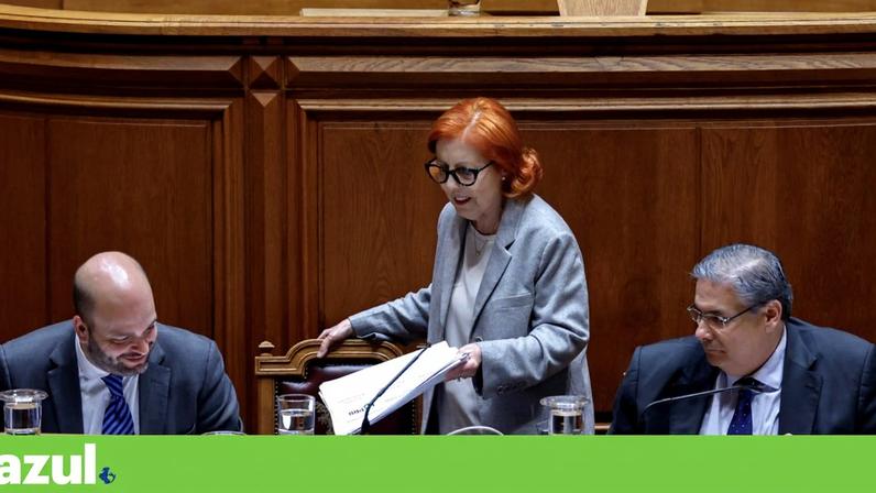 A ministra do Ambiente e Energia, Maria da Graça Carvalho