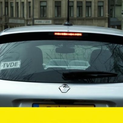 Motoristas brasileiros da Uber e Bolt participam de manifestação em Lisboa