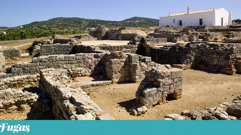 Serão qatro meses de obras na área das ruínas romanas de Milreu
