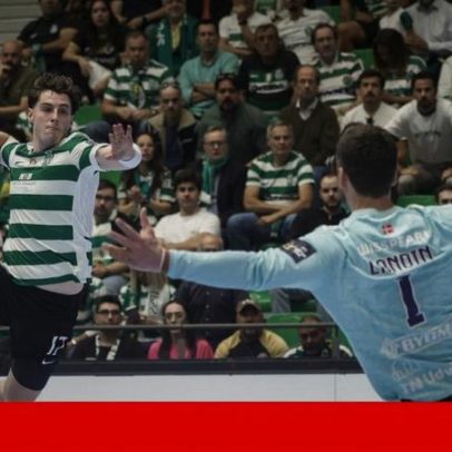 Sporting empata com Aalborg na primeira mão dos quartos da Champions de andebol