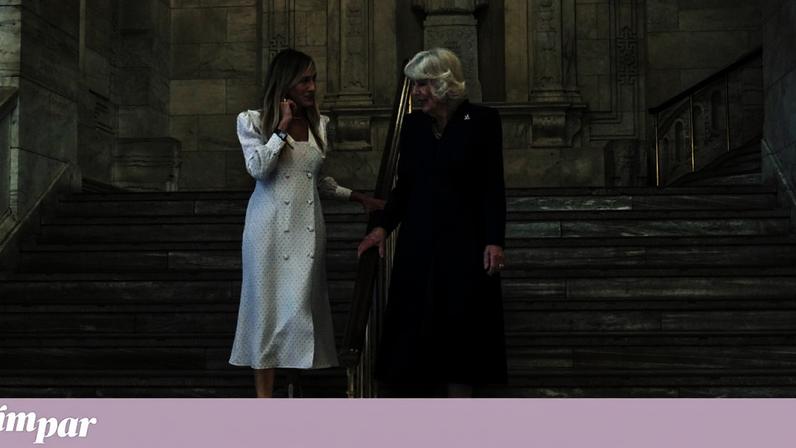 Camila acompanha Sarah Jessica Parker em visita à Biblioteca de Nova Iorque