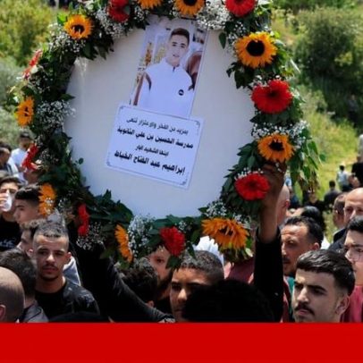 Forças israelitas matam adolescente palestiniano na Cisjordânia