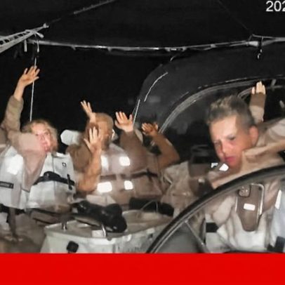 Três portugueses detidos em Israel após interceptação de flotilha humanitária