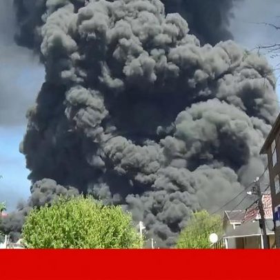 Cidade russa enfrenta rasto tóxico após ataque ucraniano a refinaria