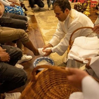 Lava-pés a imigrantes: apelo à acolhida sem discriminação