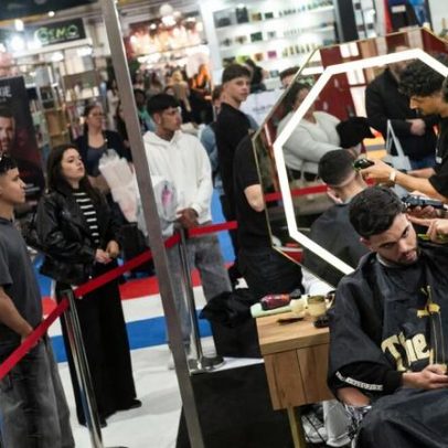 Maquilhagem masculina em destaque na Expocosmética