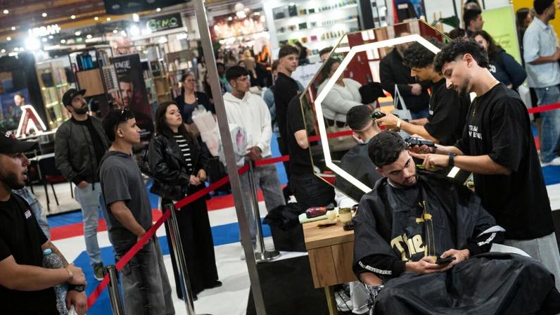 Maquilhagem masculina em destaque na Expocosmética