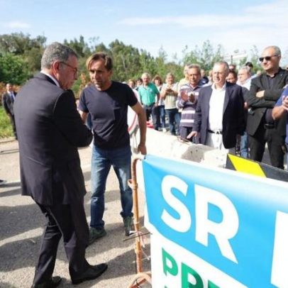 Seguro ouve queixas sobre corte de estrada e leva o tema a Montenegro