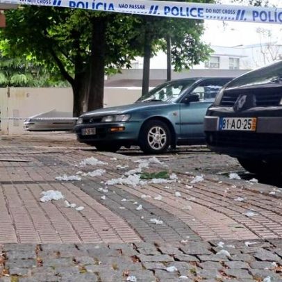 Jovem destrói apartamentos com machado e tenta agredir polícias