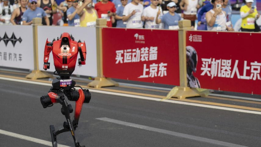 Robot humanoide bate recorde mundial na meia-maratona
