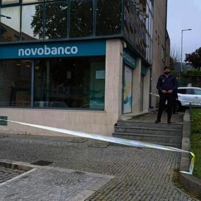 Assalto a agência do Novo Banco em Vila Nova de Gaia