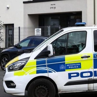 Duas pessoas procuradas por tentativa de incêndio contra sinagoga em Londres
