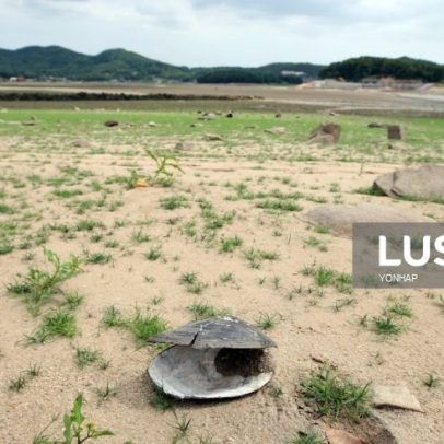 Coreia do Norte enfrenta grave seca em grande parte do território