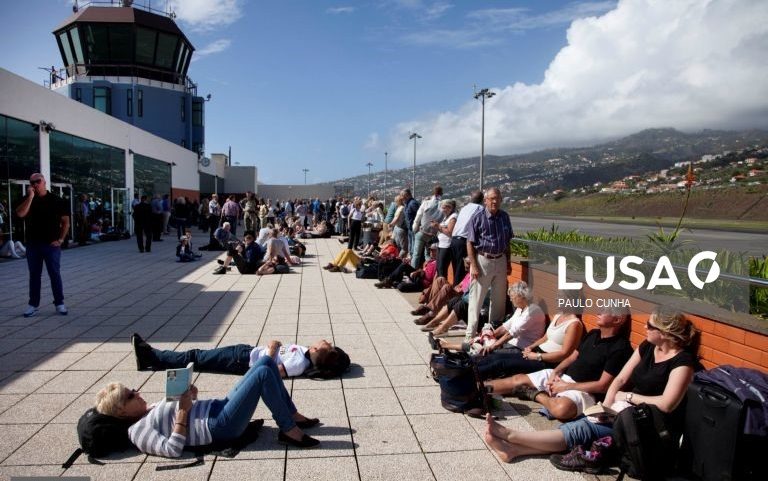 Aeroporto da Madeira sem movimento devido ao vento forte