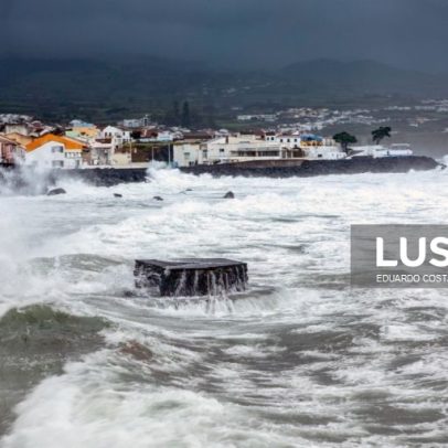Açores com aviso amarelo de chuva, vento e agitação marítima