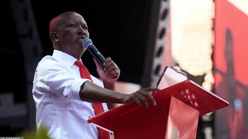 Político sul-africano Julius Malema condenado a cinco anos de prisão
