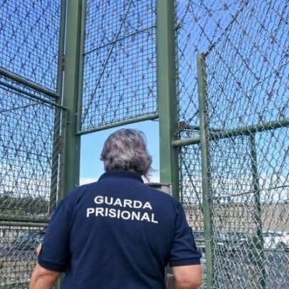 Chefias da guarda prisional participam em concentração de protesto