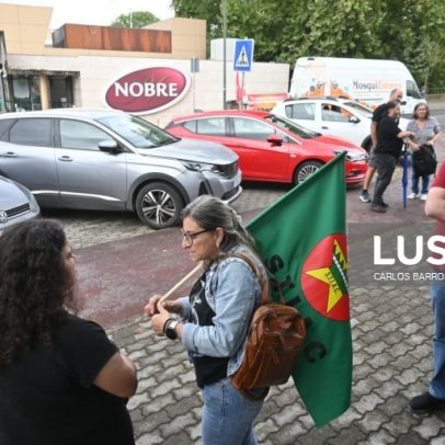 Trabalhadores da Nobre em Rio Maior cumprem 28.ª greve desde 2023