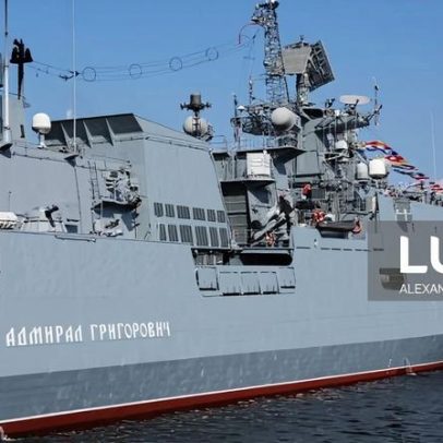 Drone ucraniano atinge fragata russa no Mar Negro