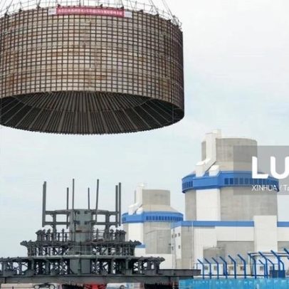 Nova central nuclear inaugurada na província de Guangdong, China