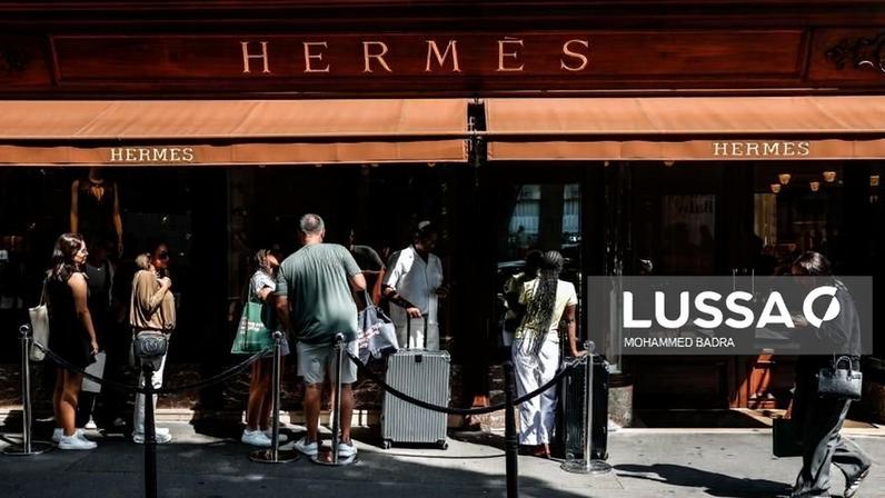Volume de negócios da Hermès cai 1,4% no primeiro trimestre devido à guerra