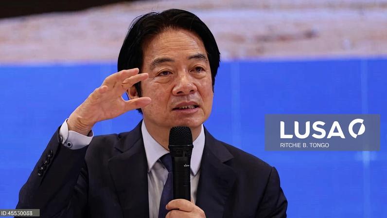 Paz deve basear-se na força e não ser um presente de ditadores – líder taiwanês