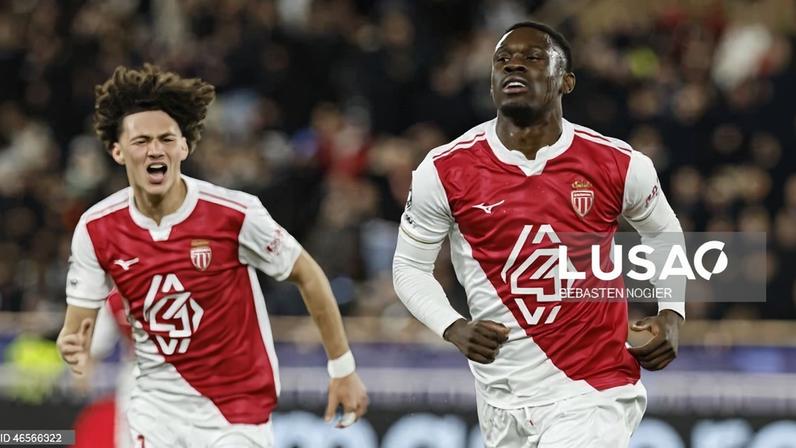 Mónaco vence Marselha e aproxima-se do pódio da Liga francesa