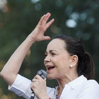 María Corina Machado quer eleições na Venezuela o mais rápido possível