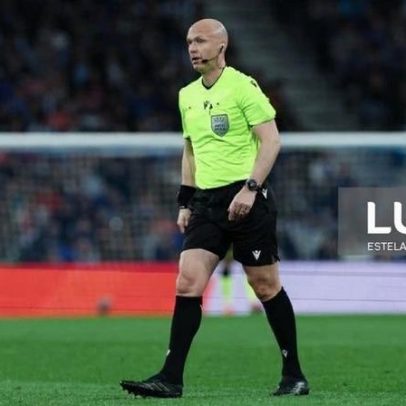 Anthony Taylor arbitra a receção do Sporting de Braga ao Friburgo