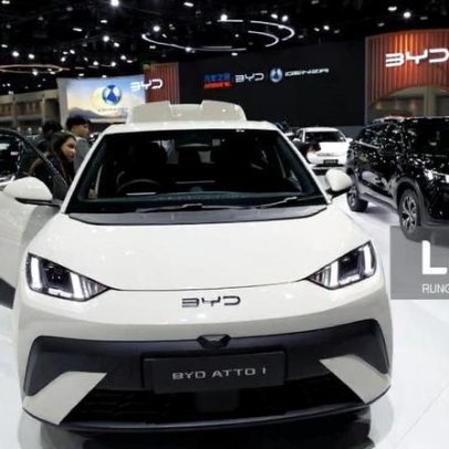 Lucro da BYD cai 55% para 510 milhões de euros entre janeiro e março