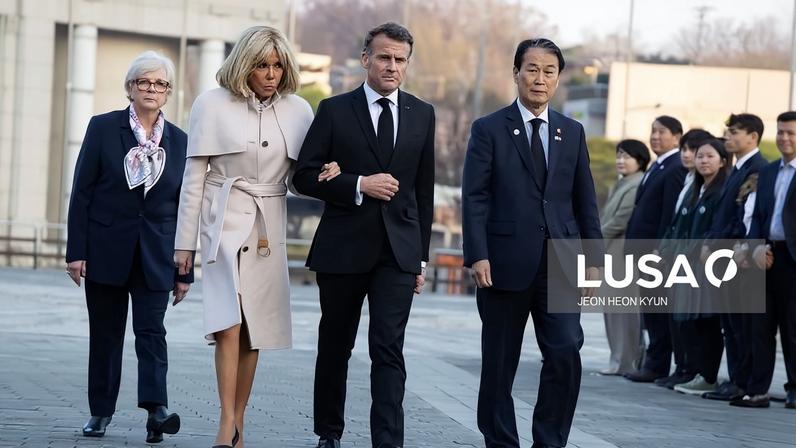 Macron critica Trump por enfraquecer NATO e por guerra sem solução para nuclear
